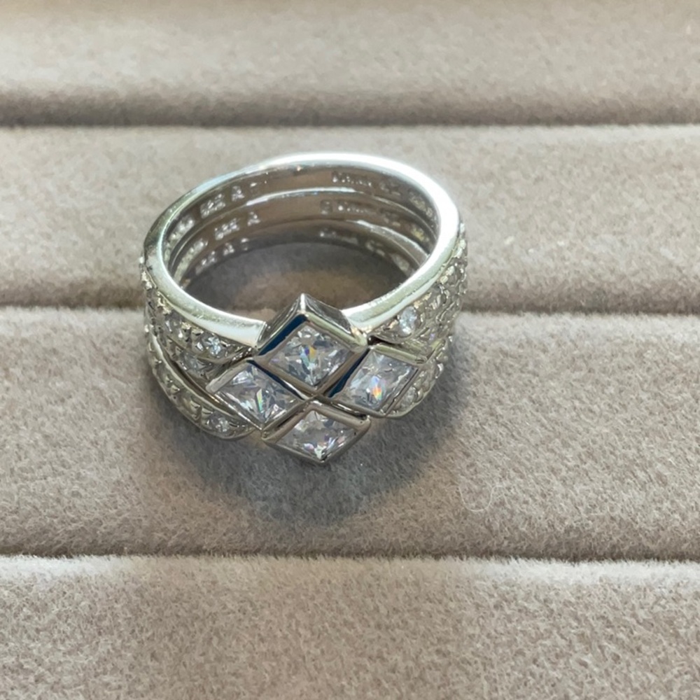 sterling silver stacking  rings